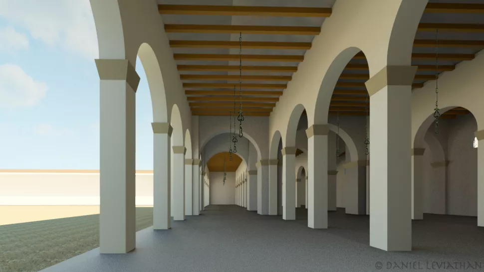 بُني مسجد بعد عقود من وفاة النبي محمد بالقرب من بحيرة طبريا