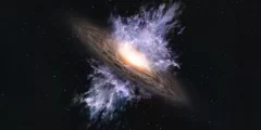 علماء يرصدون أول عاصفة معروفة للثقب الأسود فائق الكتلة العام الماضي