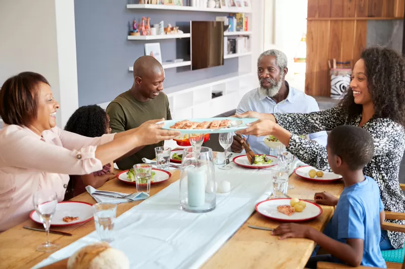 قيم الأسرة الأمريكية الأفريقية