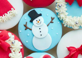 كب كيك فندان ثلج