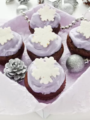 أفكار تزيين الكعك عيد الميلاد