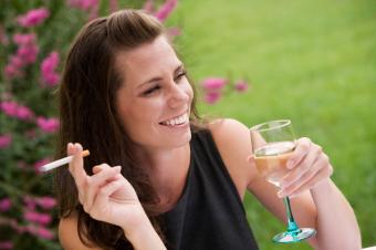 التدخين والشرب