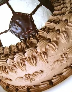 كعكة الشوكولاتة العريس