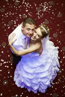 زينة أرضية رقص الزفاف