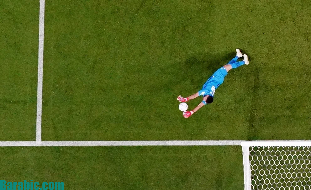 كرة القدم - كأس العالم قطر 2022 - المجموعة السادسة - بلجيكا ضد المغرب - استاد الثمامة ، الدوحة ، قطر - 27 نوفمبر 2022 المغربي منير الكجوي في المباراة رويترز / كاي فافنباخ