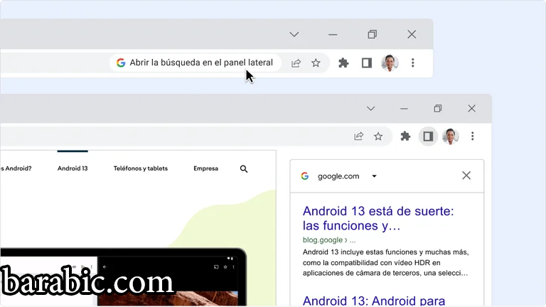 يحتوي المتصفح الآن على خيارات لتعيين علامات التبويب ومزامنة كلمات المرور.