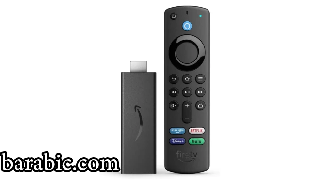 Fire TV Stick مع جهاز التحكم عن بعد الصوتي Alexa (يتضمن عناصر التحكم في التلفزيون) ، جهاز بث عالي الدقة
