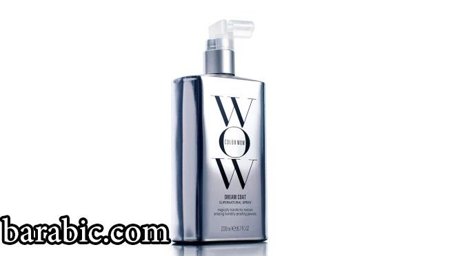 بخاخ Color Wow Dream Coat Supernatural - بخاخ مضاد للتجعد حائز على العديد من الجوائز يحافظ على الشعر خاليا من التجعد لعدة أيام بغض النظر عن الطقس باستخدام تقنية مقاومة الرطوبة المضادة للرطوبة ؛ نتائج الشعر الزجاجي