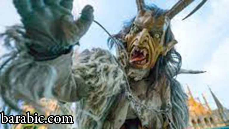كرنفال عيد الميلاد في النمسا. جاذبيتها الرئيسية هي وحش يدعى كرامبوس