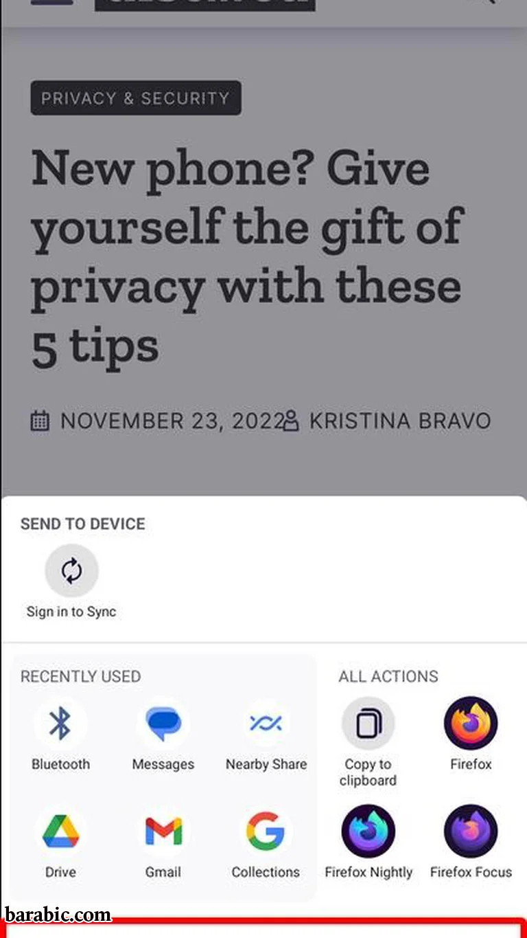 سيسمح لك تطبيق Mozilla Firefox بحفظ صفحات الويب بتنسيق PDF. (موزيلا فايرفوكس)