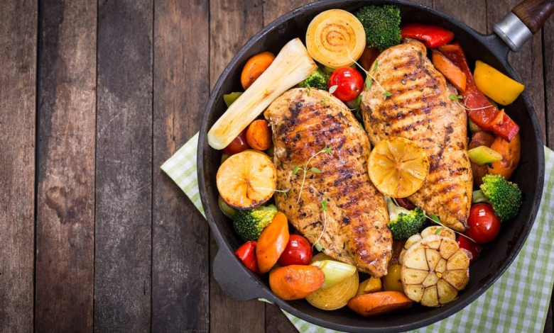 وصفات صدور دجاج للرجيم