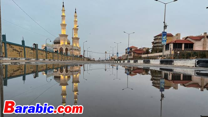 العاصفة دانيال تهطل أمطارا غزيرة في غزة وتتسبب في فيضانات واسعة النطاق