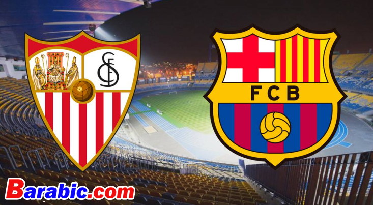 موعد مباراة إشبيلية ضد برشلونة في الدوري الإسباني والقنوات الناقلة