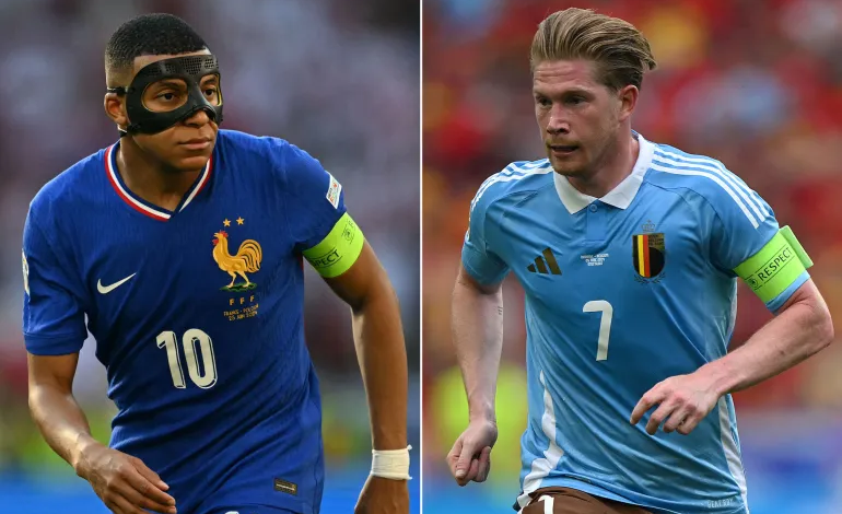 موعد مباراة فرنسا ضد بلجيكا في ثمن نهائي يورو 2024 والقنوات الناقلة