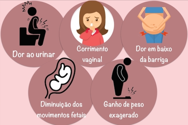 10 علامات التحذير في الحمل