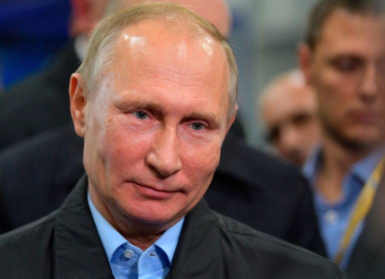 بوتين ان الاستبعاد الاوليمبى يعد علامة على تدخل الولايات المتحدة فى الانتخابات الروسية